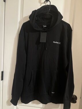 Hurley Black Hooded Pullover